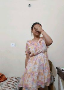 Floral Print Midi Dress