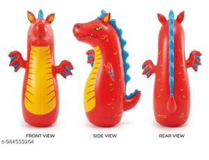 Inflatable Dragon Punching Bag Toy