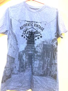 Men's Blue "Authentic Vintage" T-Shirt