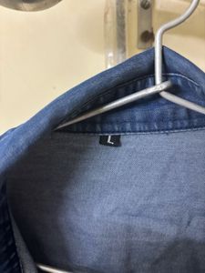 Classic Blue Denim Shirt