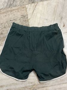 Adidas Women's Dark Green Shorts