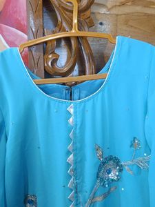 Beautiful Blue Embellished Lehenga Choli