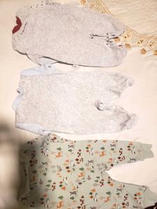 like newBundle of 3 Baby Sleepsuits