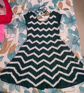 Emerald Green festival dress