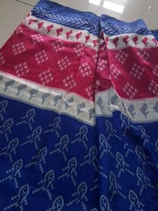 Beautiful Blue &amp; Pink Saree