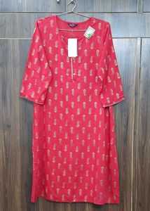 Dhuni Red Kurta