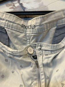 Men's Printed Casual Shorts- 38