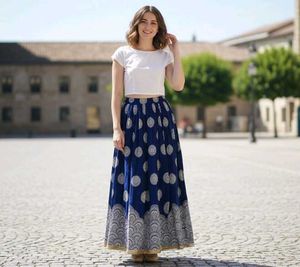 Printed Skirts Combo(2 Pieces)