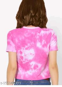 Chic Tie-Dye Crop Top