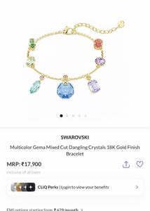 Swarovski Multicolor Crystal Bracelet