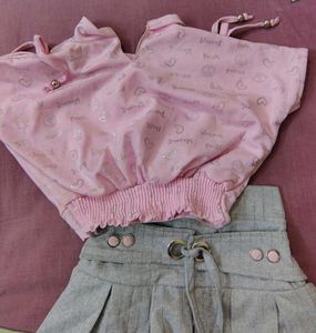 Brand New Skirt And Top