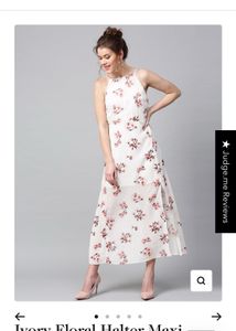 Sassafras White Printed Dress ( Women)
