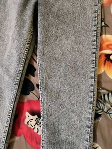 Acid Wash Denim Jeans