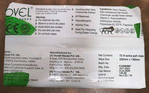 New Baby Wipes Of Baibo