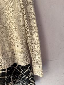 Lace Top with Flared Skirt