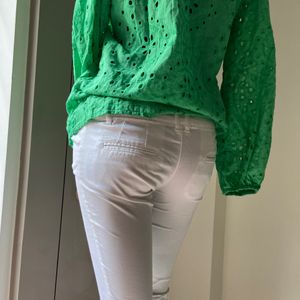 Brand New MANGO White Pants