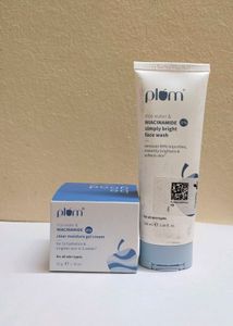 Combo Plum Niacinamide Moisturizer + Face wash