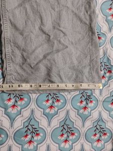 ZARA Grey Wash Wide Leg Jeans