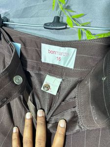 Classic Striped Women's Trousers