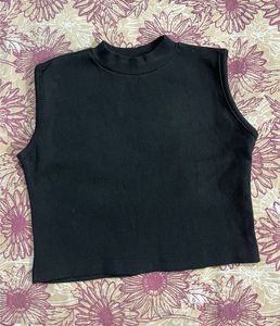 High Neck Crop top