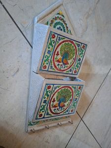 Decorative Peacock Letter Holder