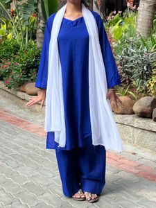 Elegant Blue Kurta Set with Dupatta