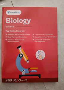 Unacademy Biology Volume 1,2,3,4,5 for NEET UG Cla
