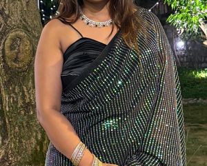 Stunning Sequin Saree