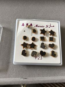 Cute Stud plastic Earring Set