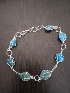 Bohemian Blue Gemstone Jewelry Set