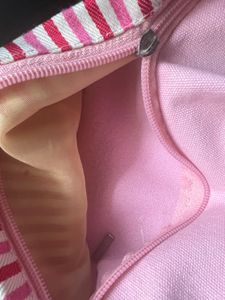 Small Pink Canvas Backpack