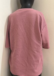 Oversized Cat Print T Shirt