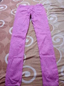 Stylish Pink "Premium Collection" Jeans