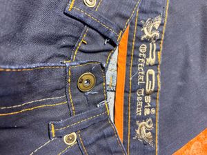 Stylish Dark Wash Denim Jeans