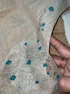 Banarasi Kurta With Churidar Pyjama