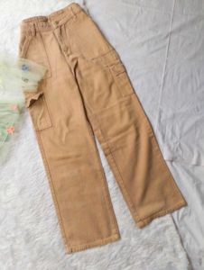 ❤️🧿Trendy Cargo Pants &amp; Sheer Top Set🧿❤️