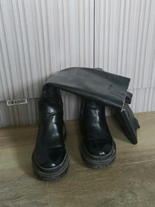 H&M Black Knee Boots