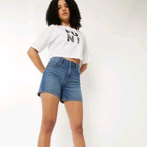 Trendy Denim shorts from Next with skinny fit