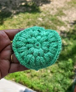 Crochet  Face Scurbber