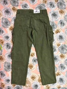 Olive Green Cargo Pants