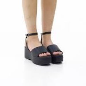 H&amp;M Wedge Platform Sandals (tie up)