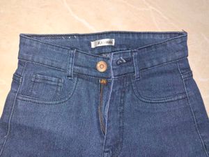 Wide Leg Jeans/ straight fit jeans (dark wash)