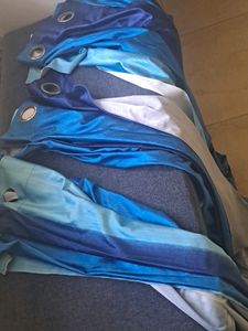 Very Beautiful 3Tone Curtain Set Of 3 L82 W46