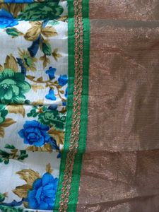 Beautiful Floral anarkali suit