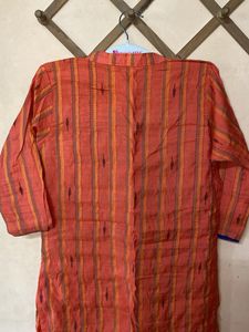 Vibrant Striped Kurta