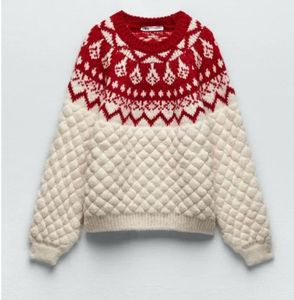 ZARA Unisex Festive Christmas Knit Pullover
