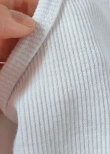 White Basic Tank Top