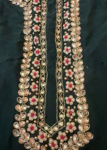Embroidered handwork suit