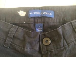 Imported Black Capri Shorts