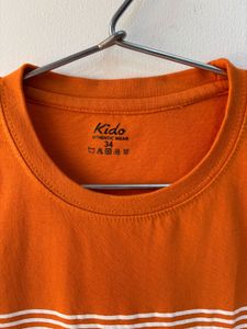 Orange Louis Vuttion Graphic T-Shirt 🧡